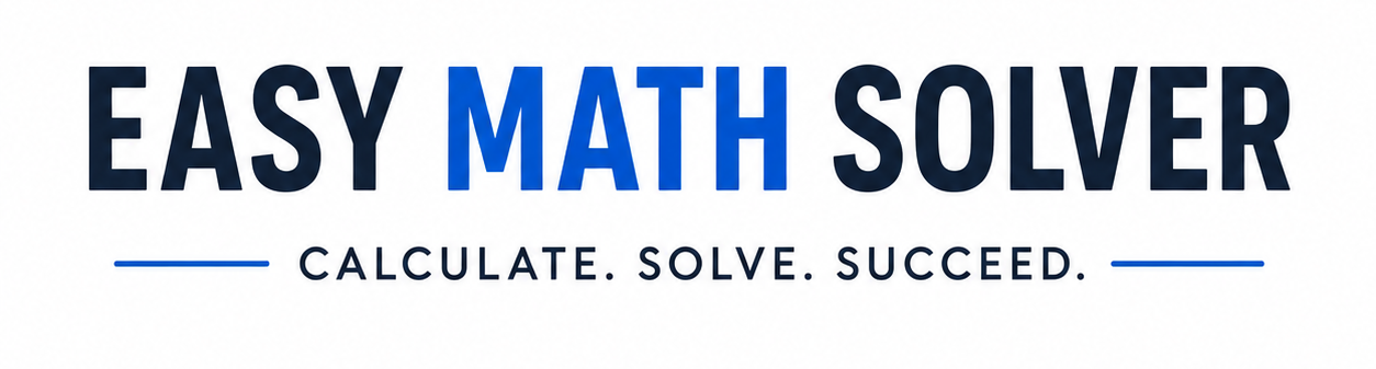 easy math solver